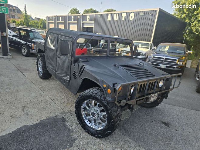Hummer Humvee 4X4 M998 6.2 V8 Diesel AM General Noir de 1992