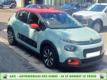  Voir détails -Citroen C3 1.5 BLUE HDI 100 SHINE BV5 à Saint-Bonnet-le-Froid (43)