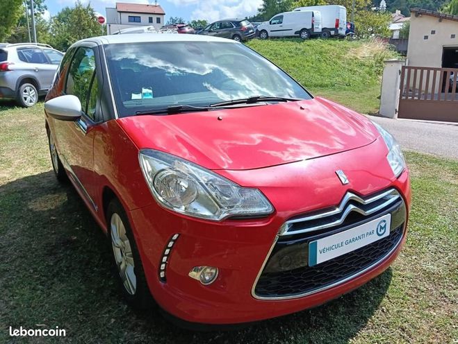 Citroen DS3 1.6 e-HDi90 Airdream So Chic Garantie 12 Rouge de 2011