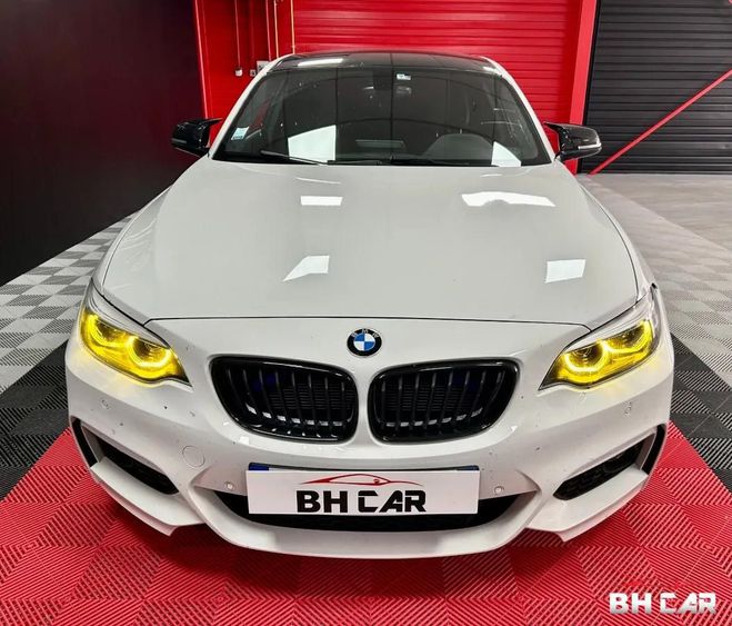BMW Serie 2 COUPE 2.0 218 D 150 M-SPORT BVA Blanc de 2018