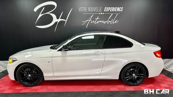 BMW Serie 2 COUPE 2.0 218 D 150 M-SPORT BVA Blanc de 2018