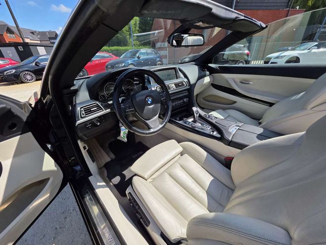 BMW Serie 6 640 i Cabriolet PACK SPORT AUTO NAVI BI- Noir Mtallis de 