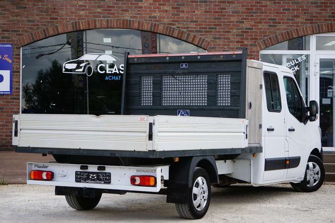 Renault Master 2.3 dCi L4H2 BENNE TVA-BTW RECUP NAVI CL Blanc M�tallis� de 