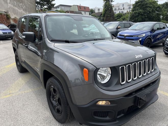 Jeep Renegade 1.6 ETORQ 110CH SPORT - 1 ERE MAIN - 500 Gris Mtallis de 2016