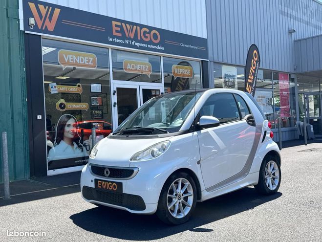 Smart Fortwo 1.0 T 70CH PASSION ENTRETIEN COMPLET Blanc de 2012