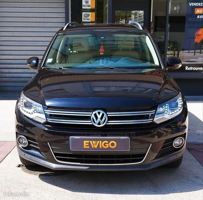 Volkswagen Tiguan 1.4 TSI 160CH SPORT STYLE 4MOTION CUIR S Noir de 2014
