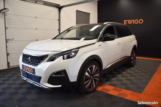 Peugeot 5008 GENERATION-II 1.6 PURETECH 180 GT LINE E Blanc de 2019
