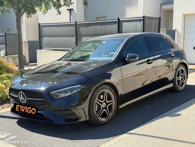 Mercedes Classe A 4 180 D AMG LINE 8G-DCT BVA 2.0 Pack spo Noir de 2024