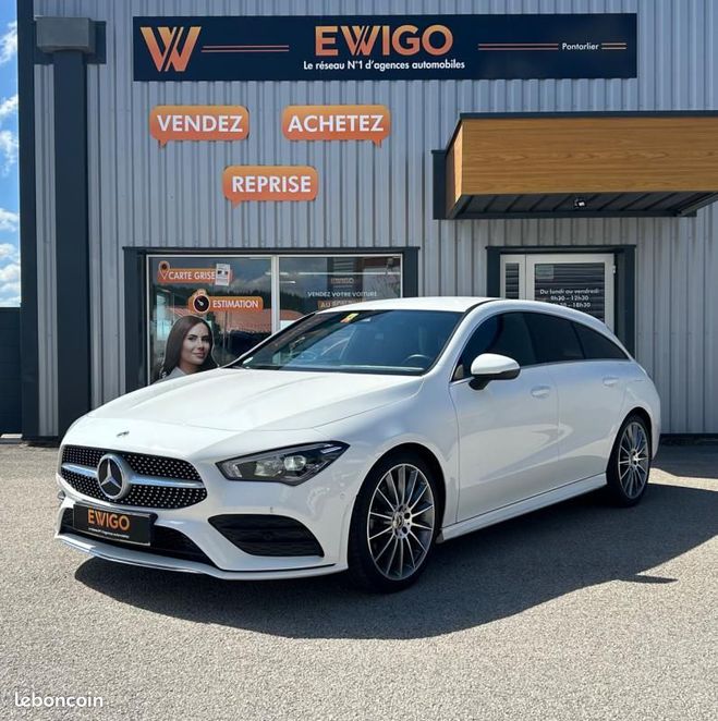 Mercedes Classe CLA ng Brake Classe 2.0 220 D 190ch AMG LINE Blanc de 2021
