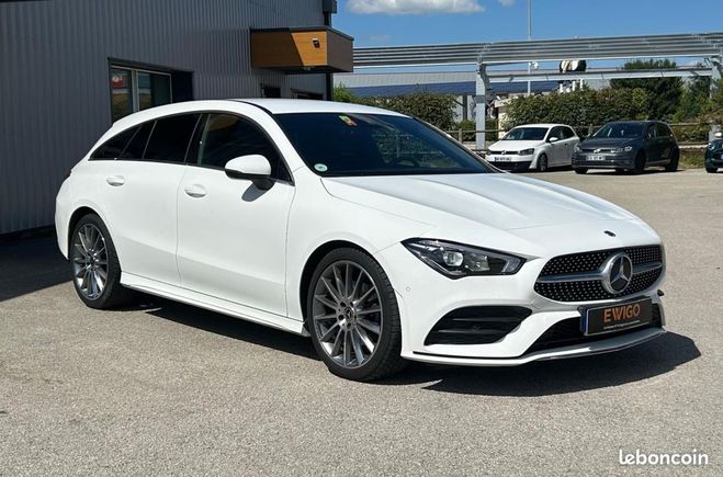 Mercedes Classe CLA ng Brake Classe 2.0 220 D 190ch AMG LINE Blanc de 2021