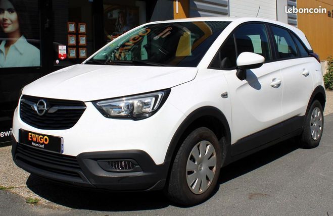 Opel Crossland X 1.2 TURBO 110 ch ECOTEC EDITION Blanc de 2019
