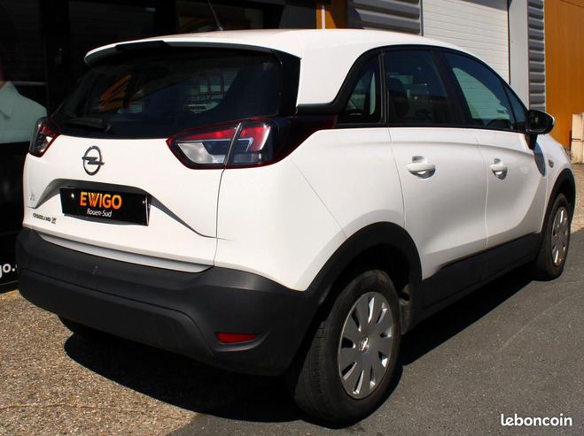 Opel Crossland X 1.2 TURBO 110 ch ECOTEC EDITION Blanc de 2019