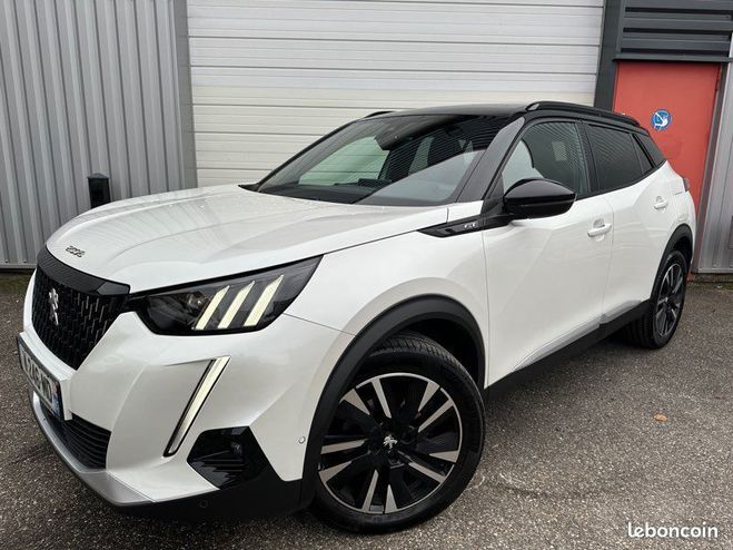 Peugeot 2008 ii 1.2 puretech 130 s&s gt pack eat8 pan Blanc de 2021