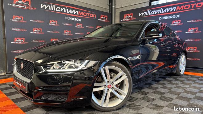 Jaguar XE r-sport 2.0d 180 cv garantie 6 mois Noir de 2016