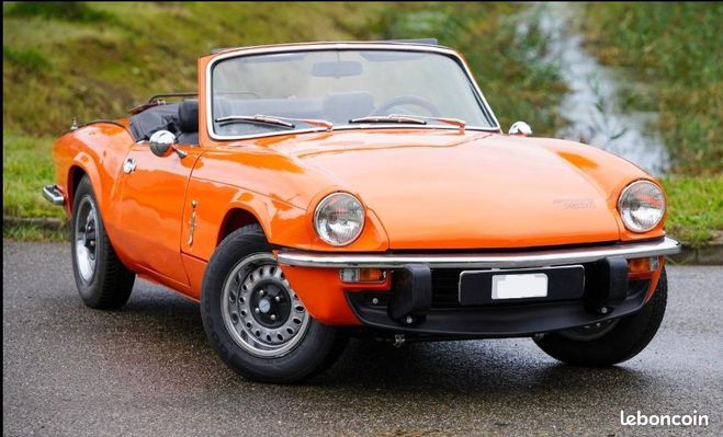 Triumph Spitfire restaure Orange de 1978