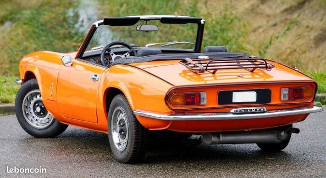 Triumph Spitfire restaure Orange de 1978
