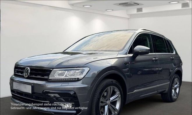 Volkswagen Tiguan 2.0 TDI DSG 4M R-LINE NAVI AHK PANO ACC  Gris Indium Mtallis de 2019