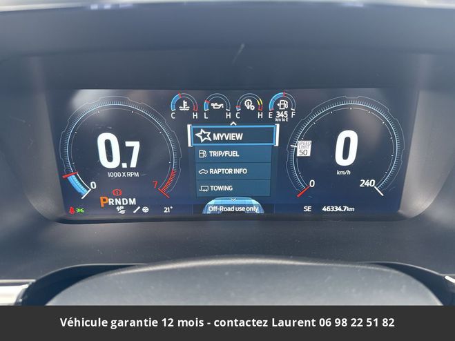 Ford F150 raptor supercrew 4x4 tout compris hors h Blanc de 2022