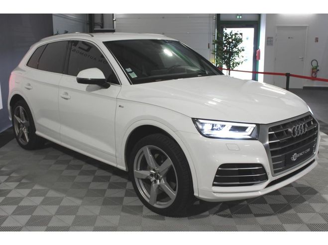 Audi Q5 S line Quattro 2.0 TDI 163CH 2me Main BLANC de 2018