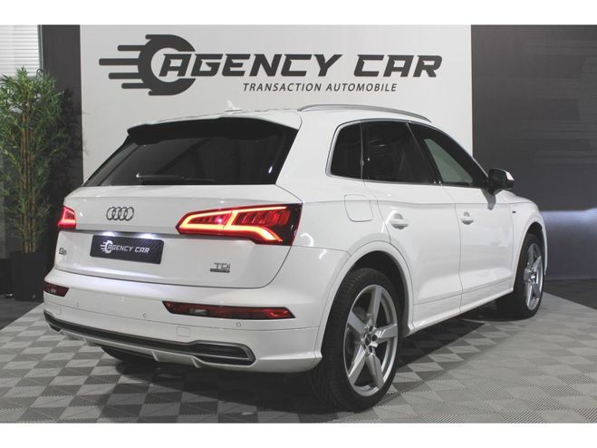 Audi Q5 S line Quattro 2.0 TDI 163CH 2me Main BLANC de 2018