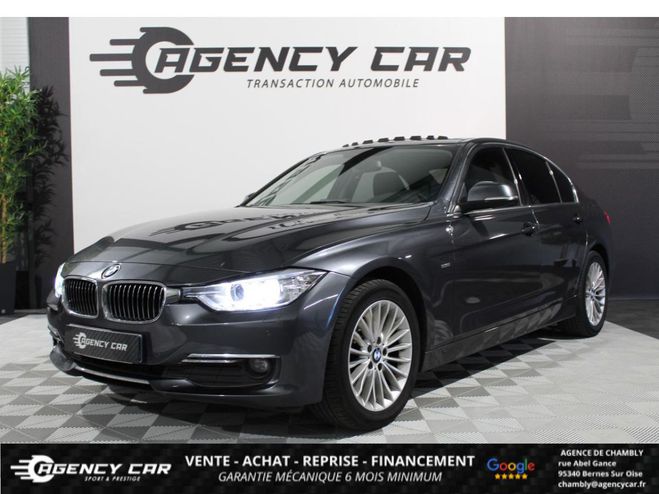 BMW Serie 3 LUXURY 318d FAIBLE KILOMETRAGE- GARANTIE GRIS FONCE de 2014