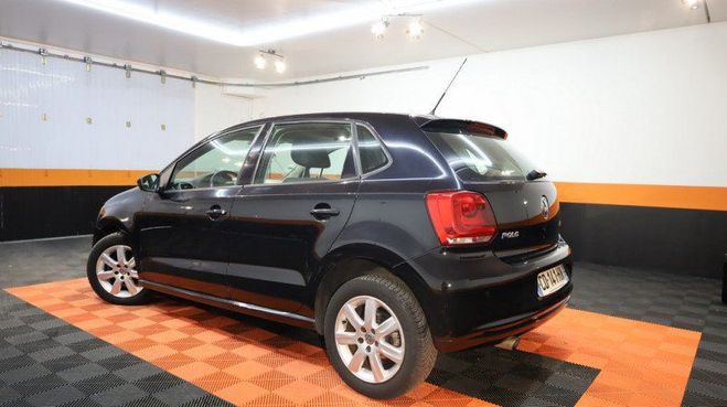 Volkswagen Polo 1.6 TDI 90CH FAP CONFORTLINE 5P Noir de 2012