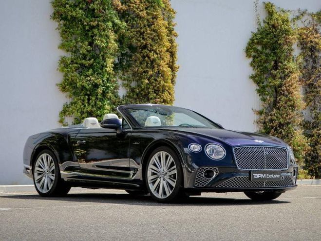 Bentley Continental GTC Speed W12 6.0 659ch Bleu de 2021