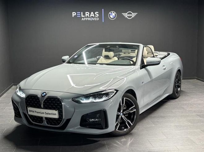 BMW Serie 4 Cabriolet 420iA 184ch M Sport M Brooklyn Grey Mtallis de 2022