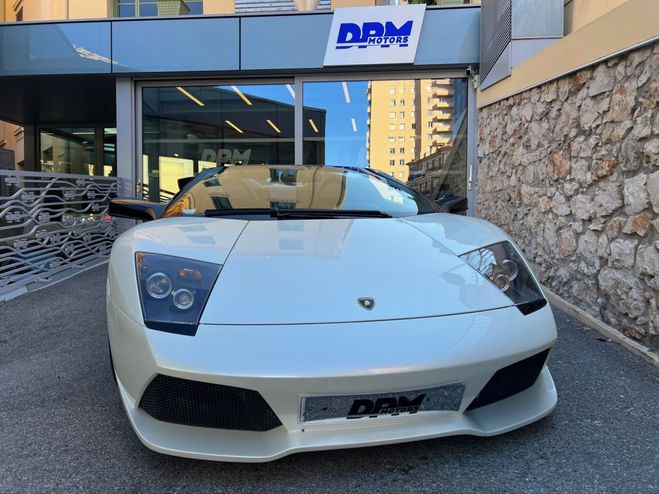 Lamborghini Murcielago Roadster LP640 Egear Blanc de 