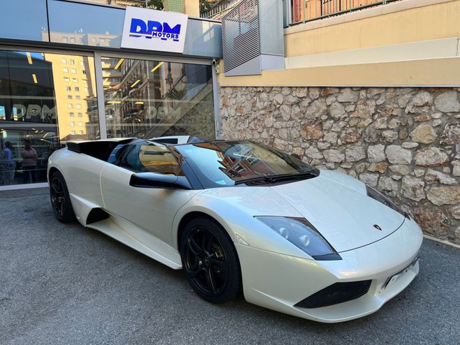 Lamborghini Murcielago Roadster LP640 Egear Blanc de 
