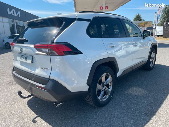 Toyota RAV 4 218HYBRIDE DYNAMIC 2WD 1re MAIN Blanc de 2019
