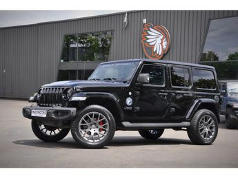  Voir détails -Jeep Wrangler 2.0i T - 272 BVA 4x4 2018 Unlimited Saha à Coignires (78)