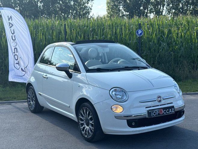 Fiat 500 C 1.2 8V 69CH LOUNGE * 2014 * 97.000KM * BLANC de 2014