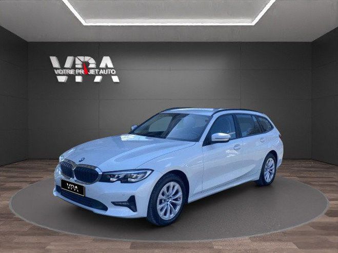 BMW Serie 3 320d Touring 2.0l 190ch - Live Cockpit,  Blanc de 2022