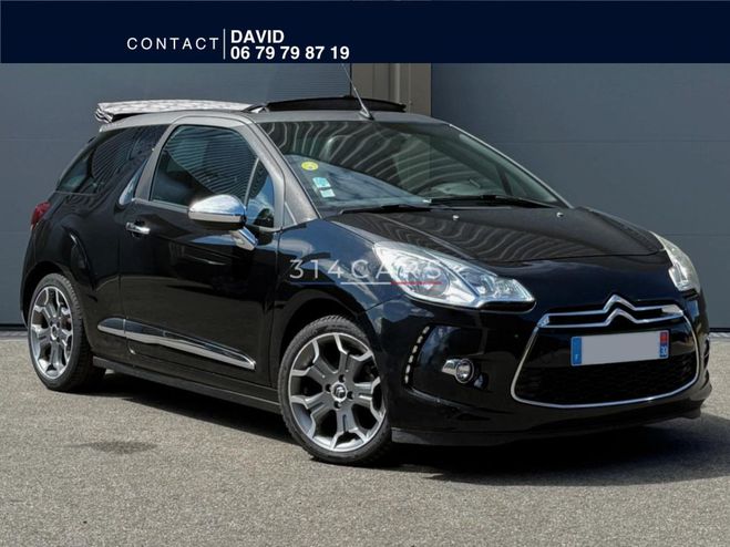 Citroen DS 3 DS3 Cabriolet 1.6 90 cv Sport Chic NOIR de 2014