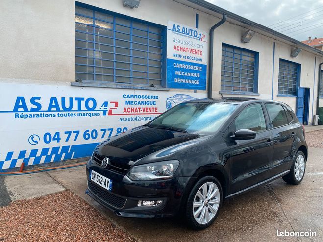 Volkswagen Polo Vw 1.6 tdi 90ch fap sportline dsg7 5p Noir de 2012