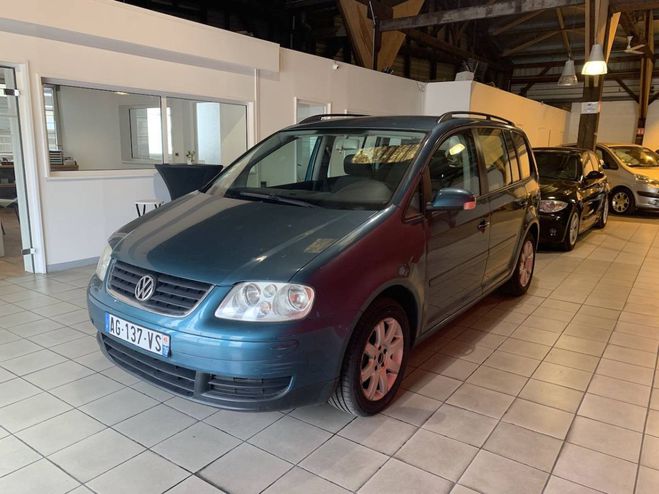 Volkswagen Touran 1.6 102 EDITION ONE 7PL VERT FONCE de 2004