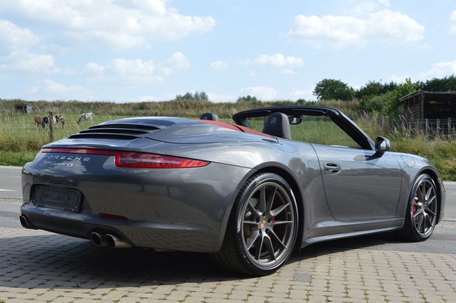 Porsche 911 991.2 Carrera 4S Cabriolet 3.8i 400 ch 6 gris de 