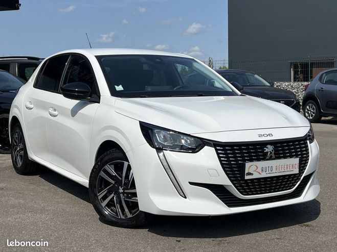 Peugeot 208 1.5 BLUEHDI 100 CH ALLURE 1ERE MAIN JANT Blanc de 2022