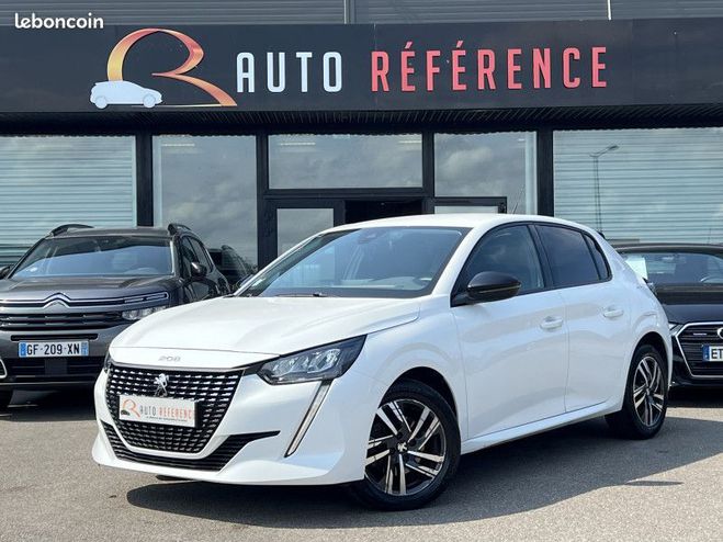 Peugeot 208 1.5 BLUEHDI 100 CH ALLURE 1ERE MAIN JANT Blanc de 2022