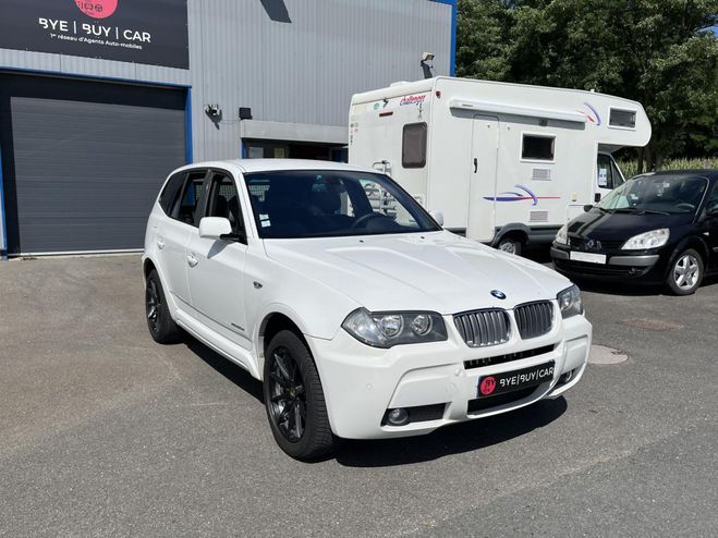 BMW X3 xDrive 30d 218CH E83 BVA LCI PACK M GTIE BLANC de 2008