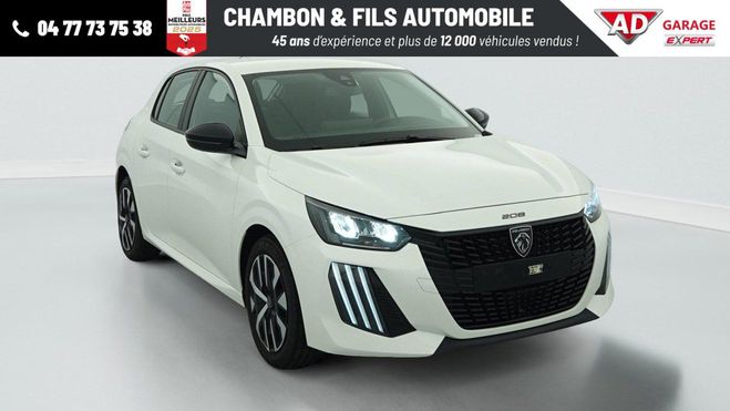 Peugeot 208 PureTech 100 S BVM6 Active Blanc de 2024