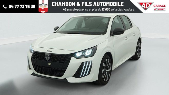 Peugeot 208 PureTech 100 S BVM6 Active Blanc de 2024