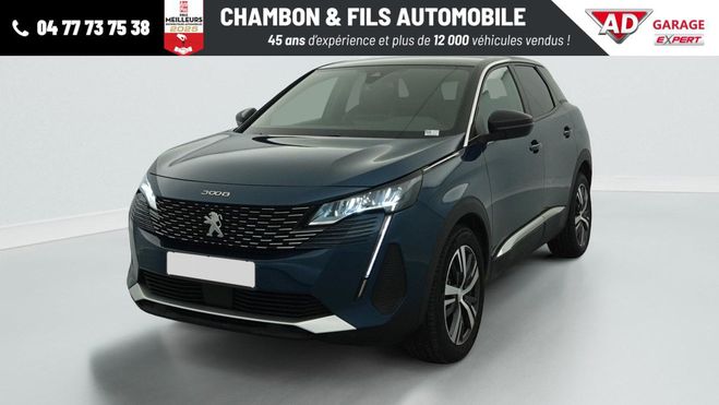 Peugeot 3008 Hybrid 136 e-DCS6 Allure Pack Bleu de 2024