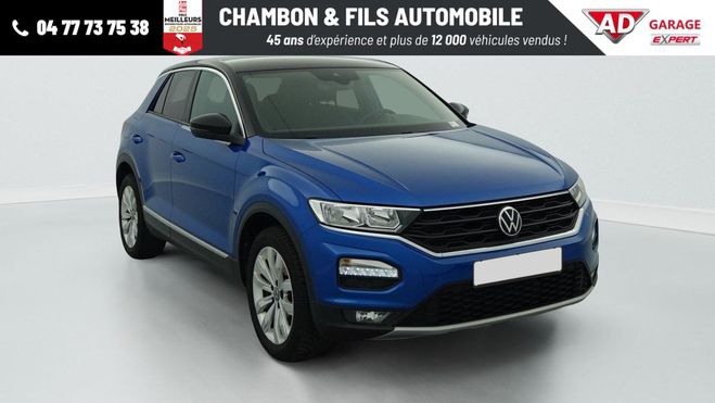 Volkswagen T Roc 1.5 TSI 150 EVO START STOP BVM6 CARAT Bleu de 2021