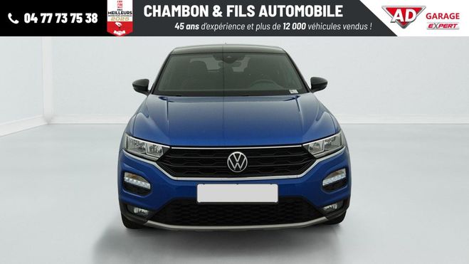 Volkswagen T Roc 1.5 TSI 150 EVO START STOP BVM6 CARAT Bleu de 2021