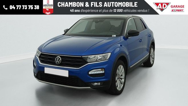 Volkswagen T Roc 1.5 TSI 150 EVO START STOP BVM6 CARAT Bleu de 2021