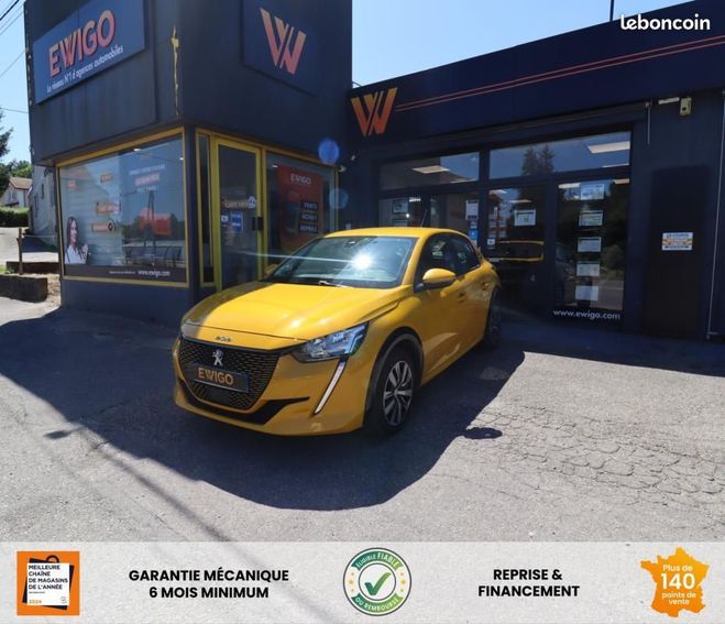 Peugeot 208 E-208 GENERATION-II ELECTRIC 135 CH ACTI Jaune de 2020