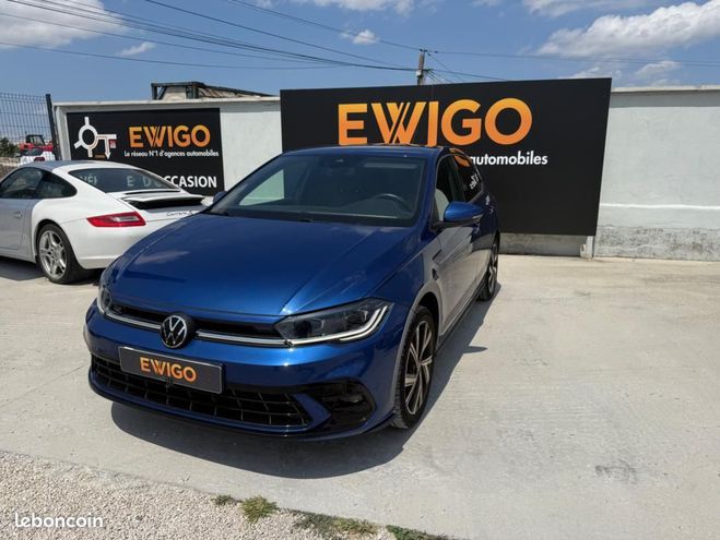 Volkswagen Polo 1.0 TSI 95 R-LINE ORIGINE FRANCE CAMERA  Bleu de 2023