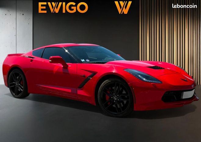 Chevrolet Corvette COUPE STINGRAY 6.2 465CH Rouge de 2015